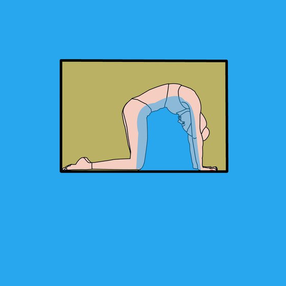 Dive - Above the couch wall art