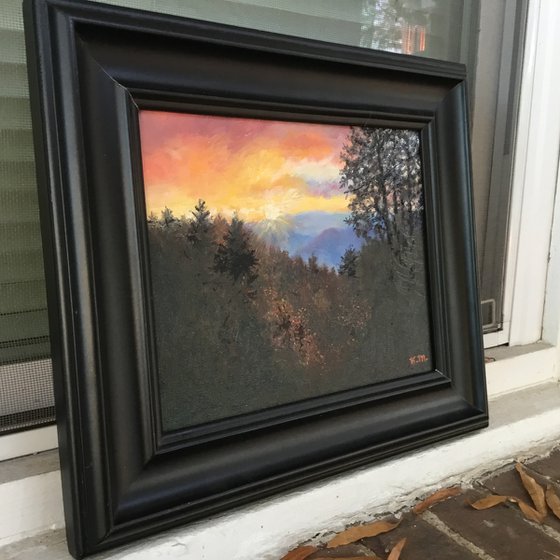 SUNRISE AT NEWFOUND GAP