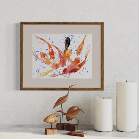 Koi Pond, Feng Shui