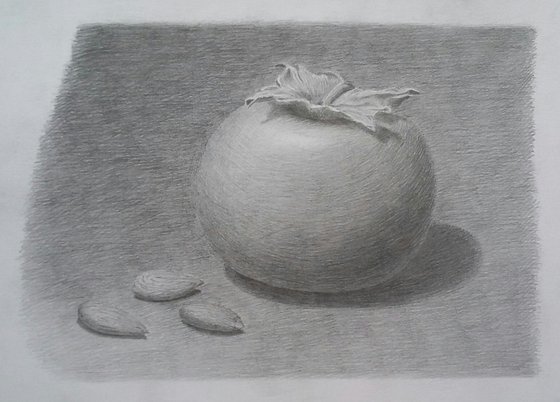 Still life # 6. Original pencil drawing.