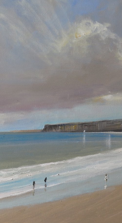 Filey Bay, Oct 18 by Malcolm Ludvigsen