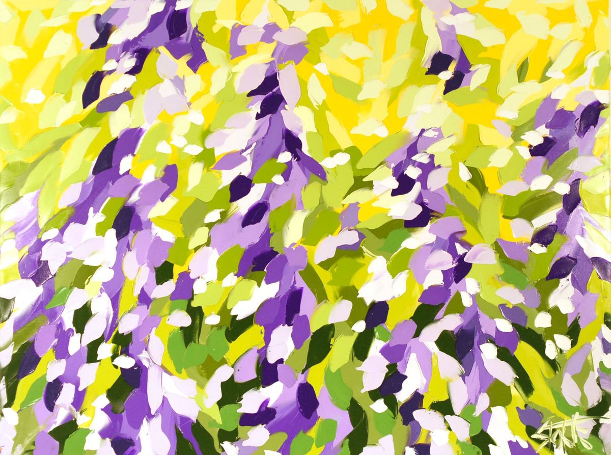 Bells In July By Bill Stone, 48 X 36, Artwork For Sale On Artfinder