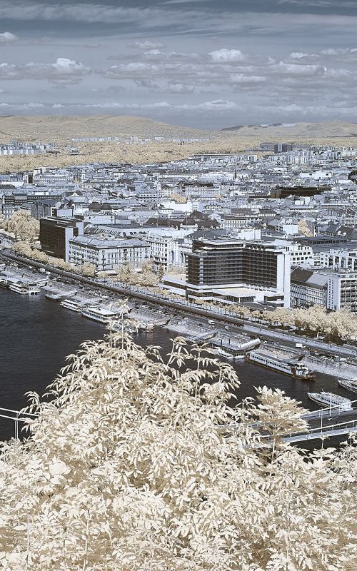 View over Pest from Buda by Ed Watts