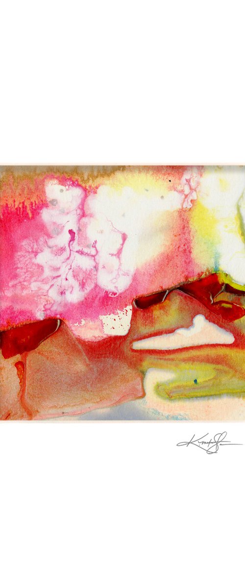 Color Journey 43 - Mixed Media Abstract Painting by Kathy Morton Stanion by Kathy Morton Stanion