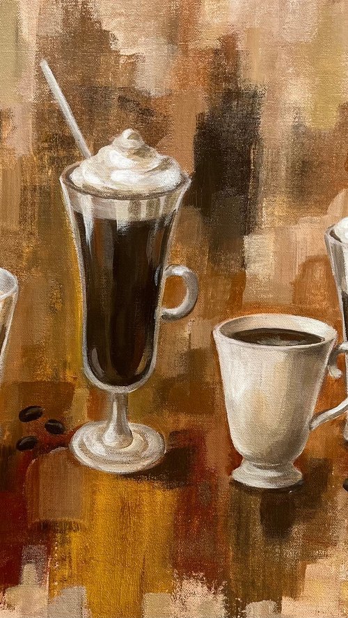 Abstract Coffee by Silvia  Vassileva