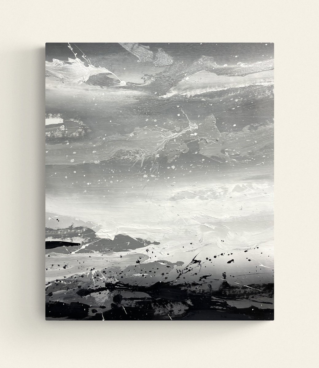 Abstract Acrylic Painting By Nazarii Medvid, 24 X 30", Association 239, Original Artwork