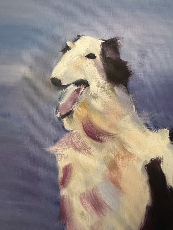 Hermes — Borzoi Portrait