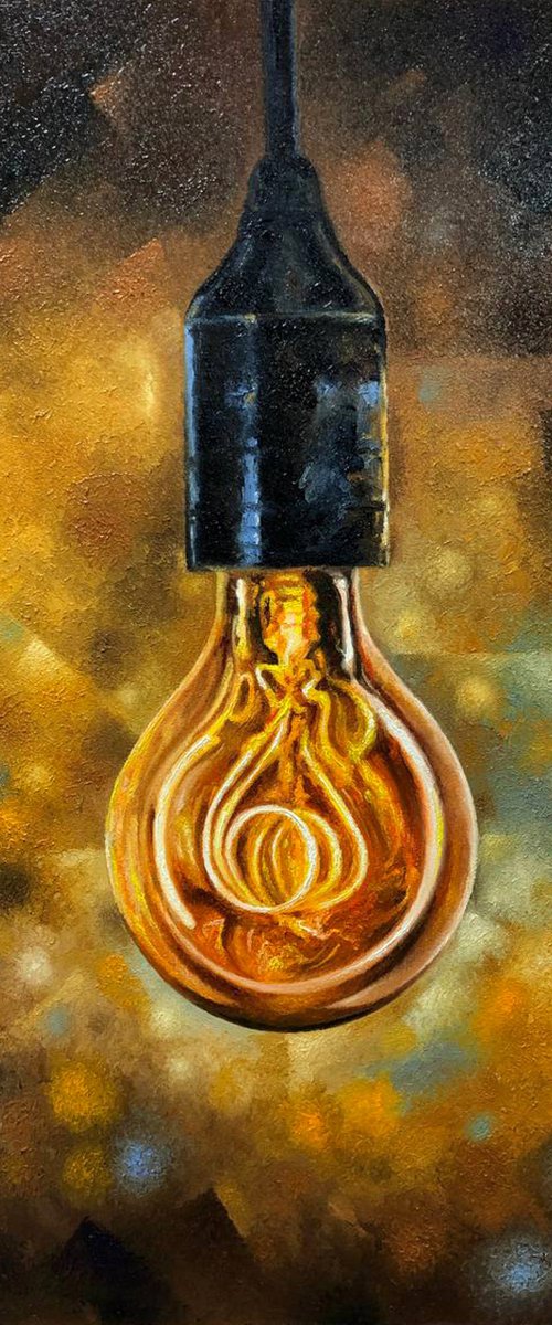 Incadesecent lamp by Serhii Voichenko