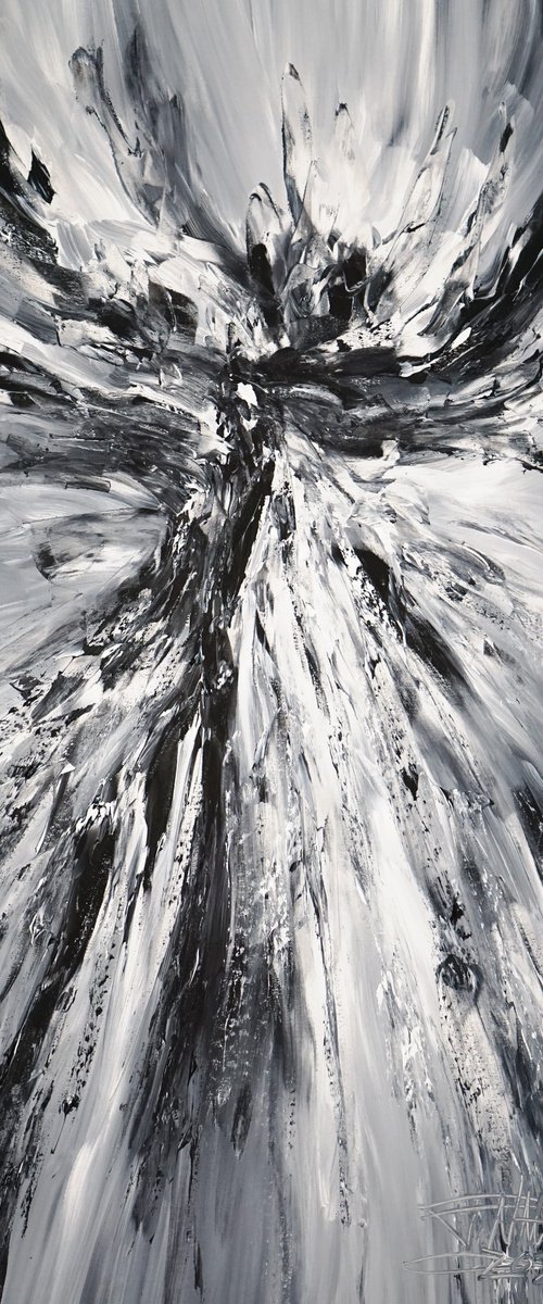 Black And White Energy C 1 by Peter Nottrott