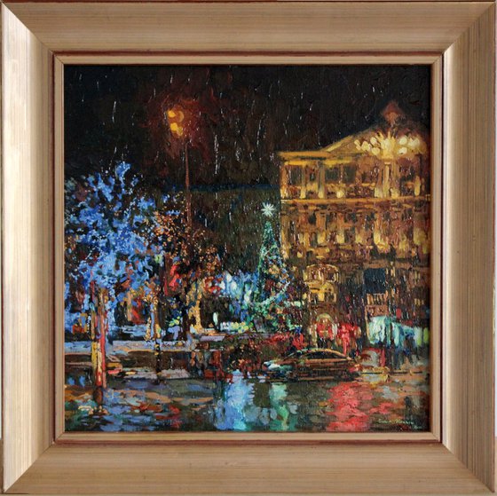 New Year. Pushkin Square
