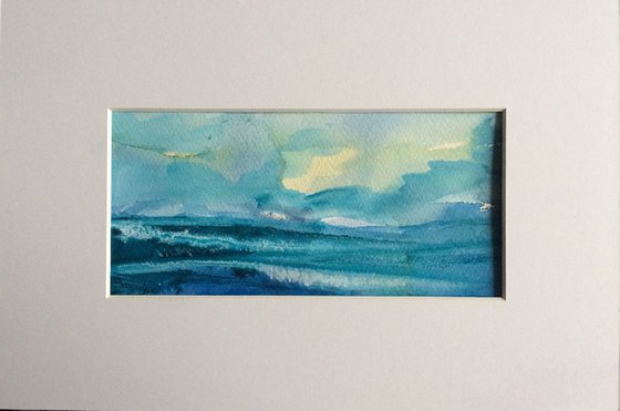 Bluegreen Sea I Seascape