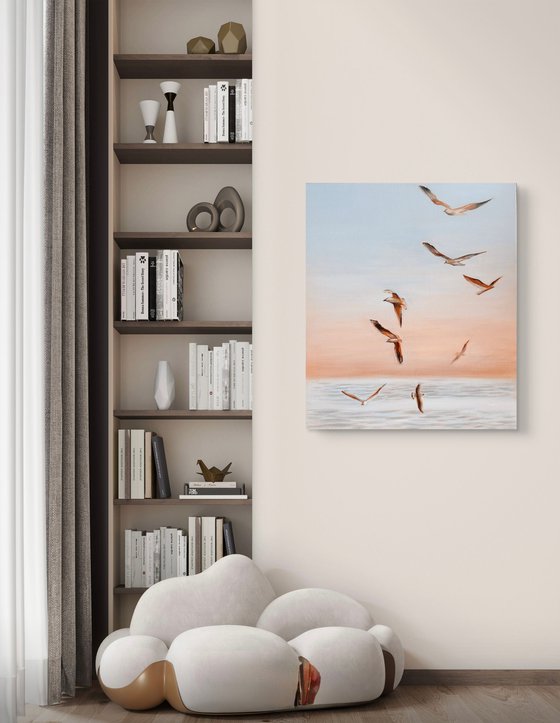 “Where the sky meets the sea”