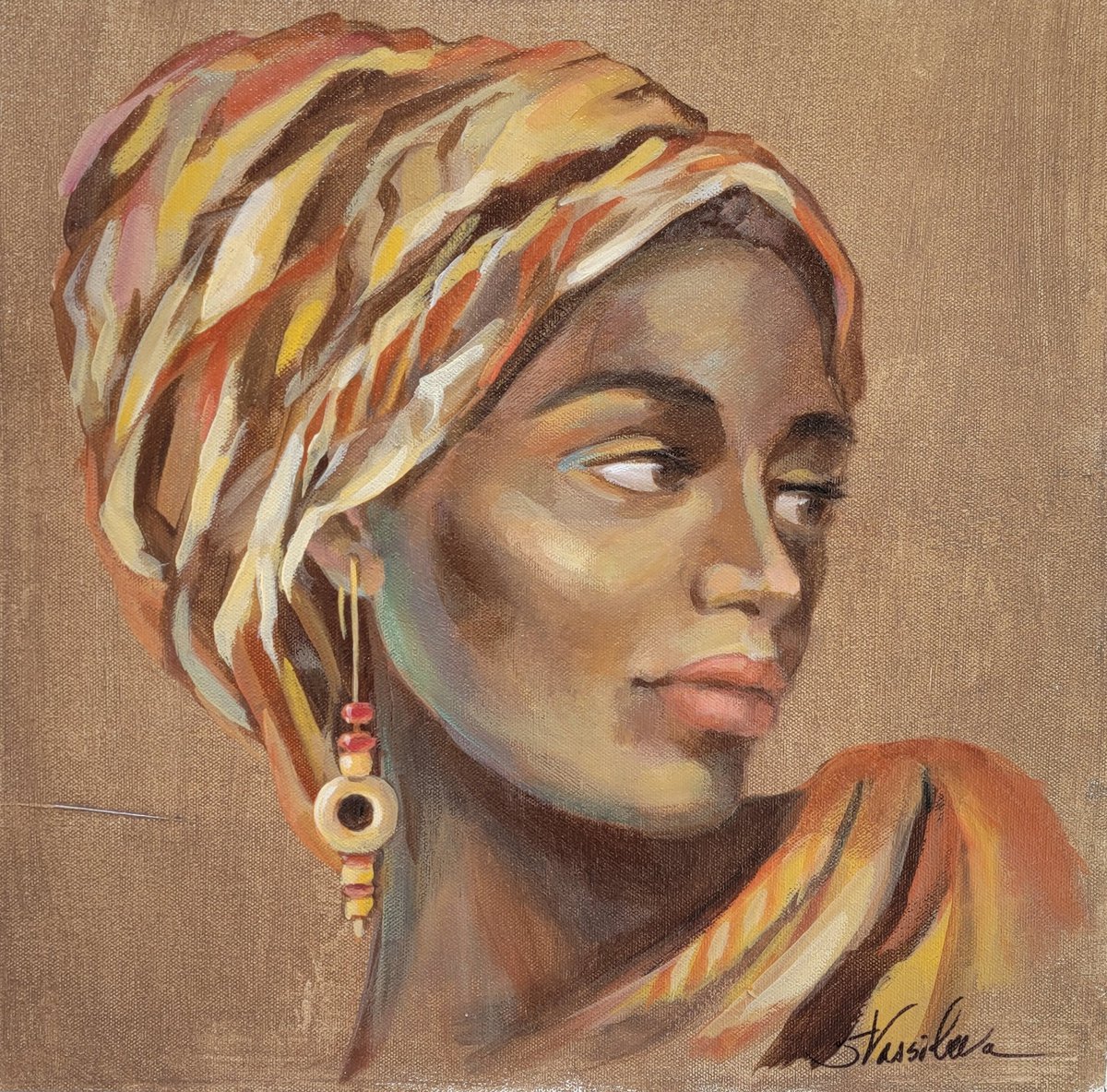 African Beauty I by Silvia Vassileva