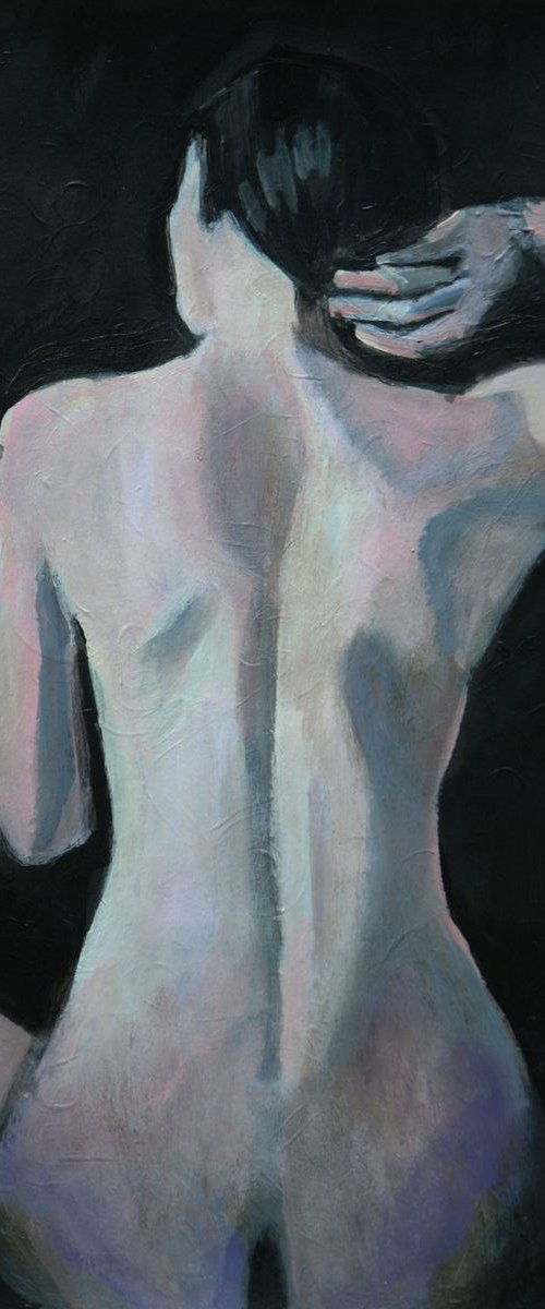 Nude #224  AP / 42 X 29.7 cm by Alexandra Djokic