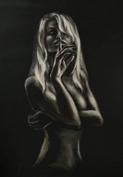Black and Silver Art Secret by Anastasia Art Line