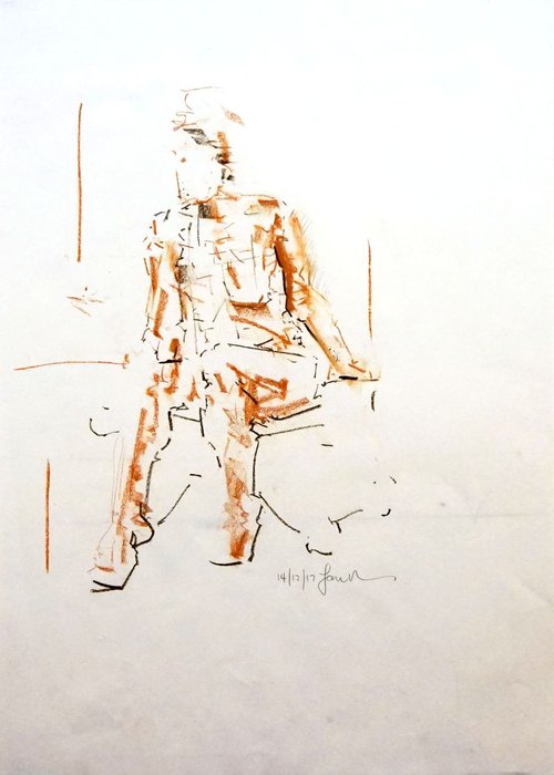 Life Drawing No 261 by Ian McKay
