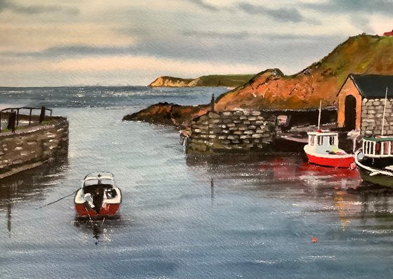 Seascape, Ballintoy Harbour