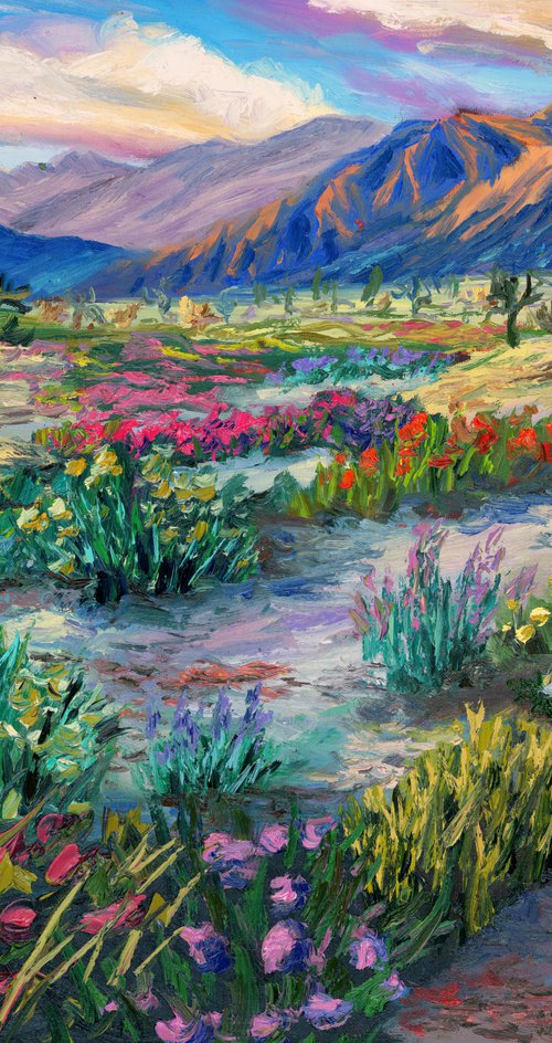 Joshua Tree Superbloom by Steph Moraca