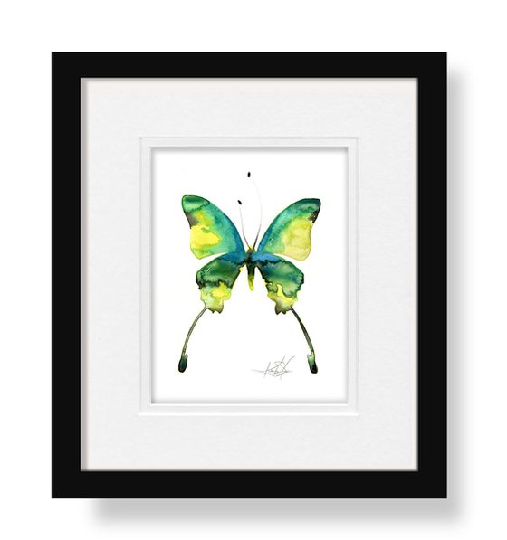 Watercolor Butterfly 5 - Abstract Butterfly Watercolor Painting