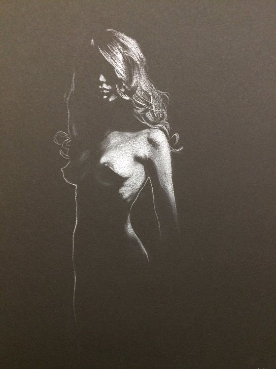 Nude noir #283 (21X29)cm