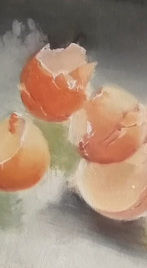Broken eggs by Rosemary Burn
