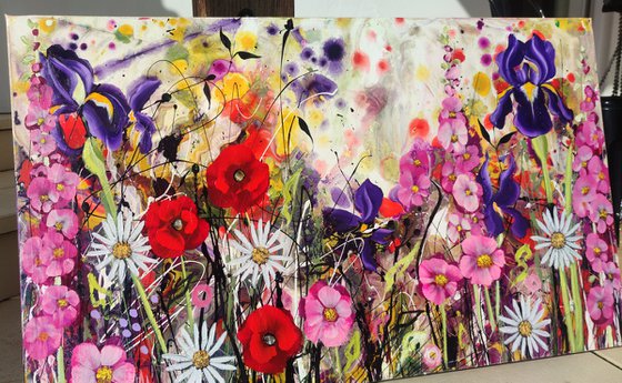 Radiant Chaos, Floral Landscape