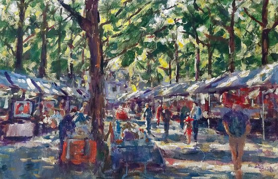 Sundays antique market
