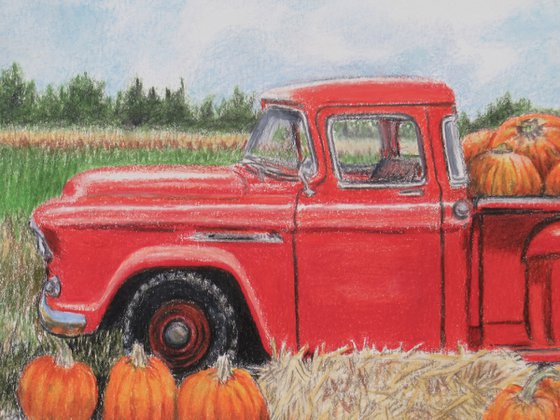 Truck Load of Pumpkins