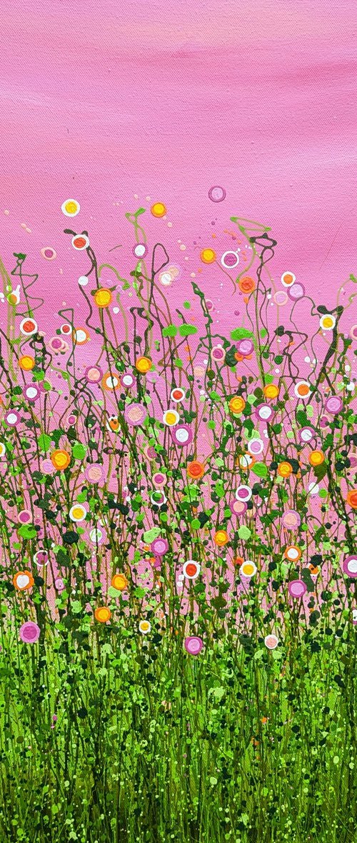 Blushing Confetti Meadows #7 by Lucy Moore