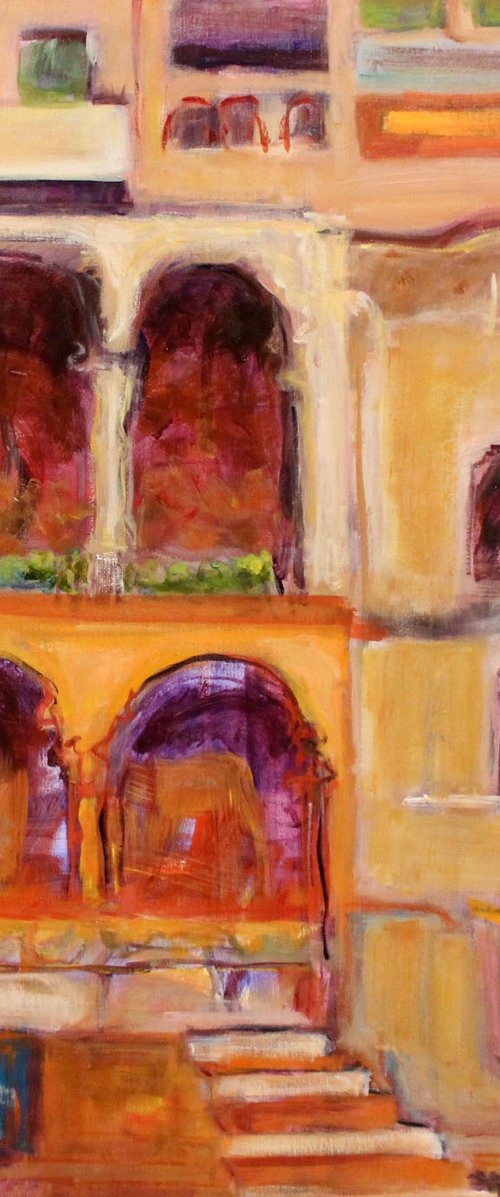 GHATS TO THE RIVER GANGES by Maureen Finck