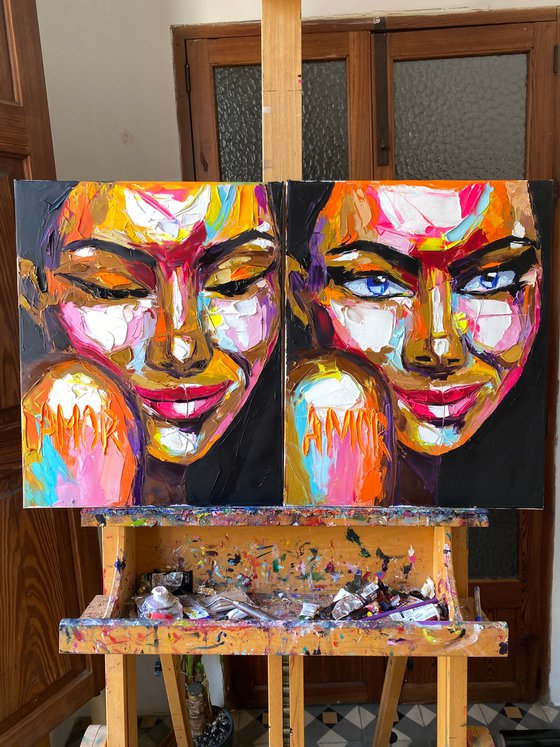 Diptych: AMOR OR FANTASY