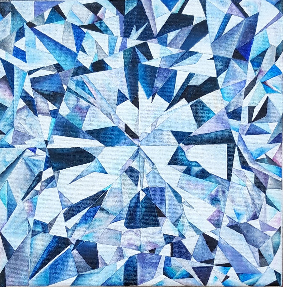 Diamond ?2 Wall Decore by Natalia Langenberg