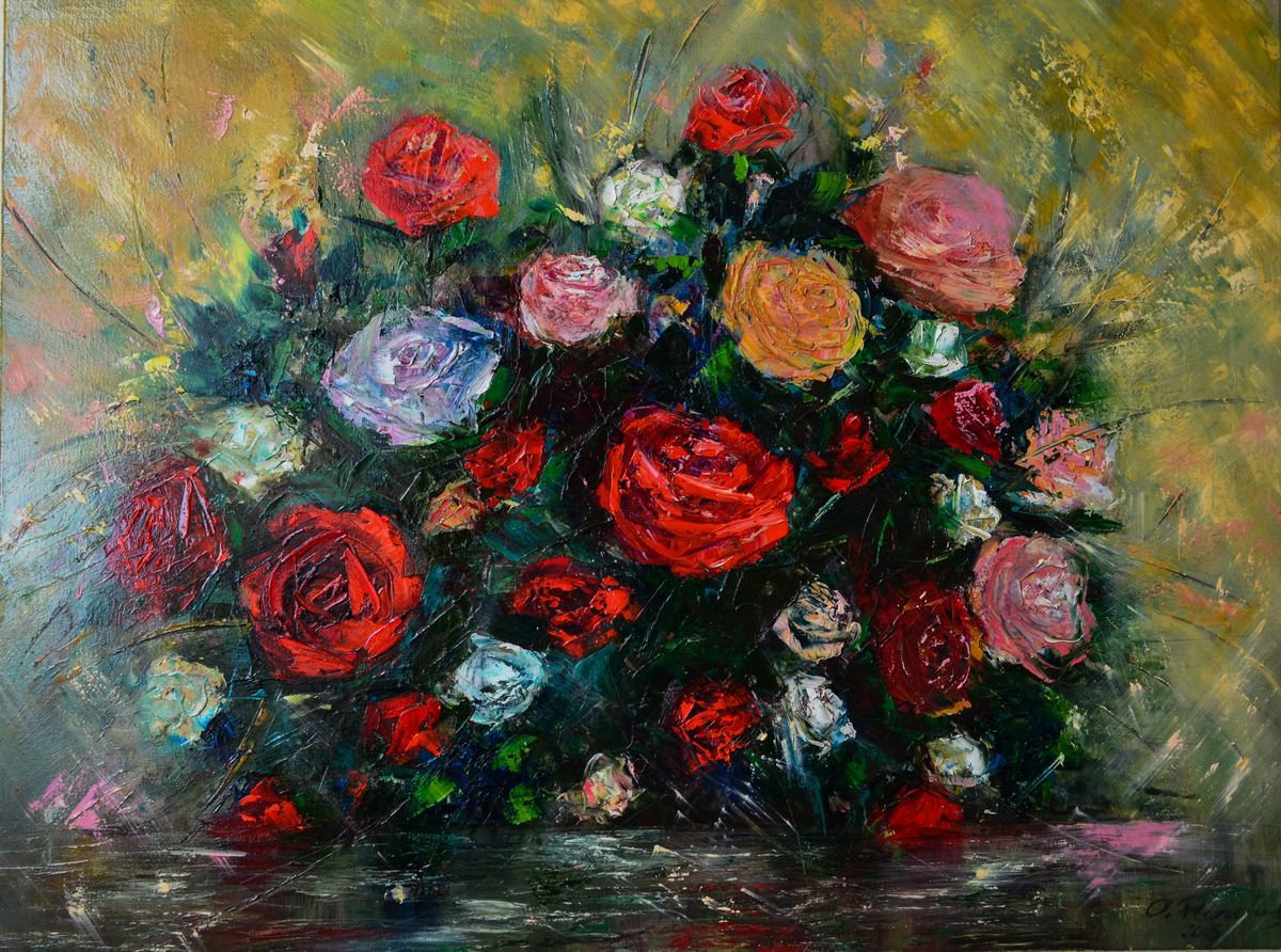 Bed of Roses by Oleg Panchuk
