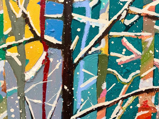 A Quiet Snow In Late Autumn