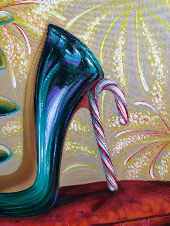 Christmas present for Cinderella 🎄🎁👠 (The original is available for shipment from January 7, 2024)