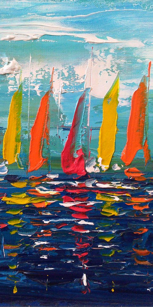 yachts 02 by Andrej  Ostapchuk