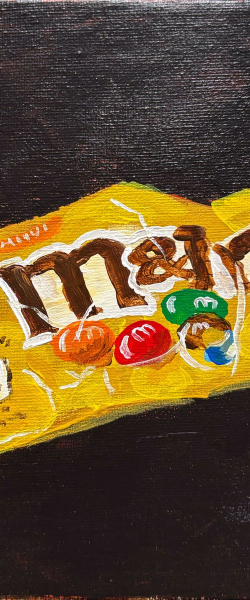 Pop Art Still Life: M&M's by Dmitry Fedorov