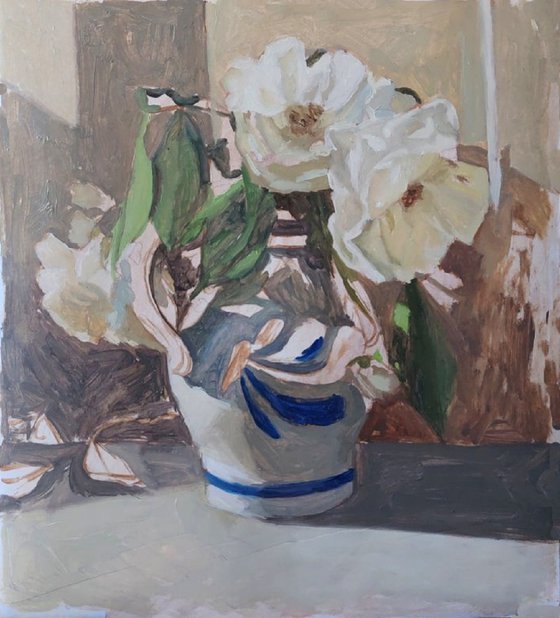 Roses in a vase