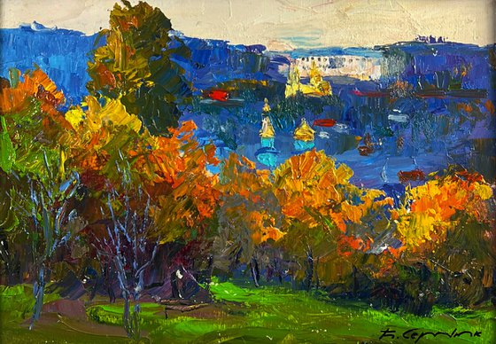 View from the Autumn Forest