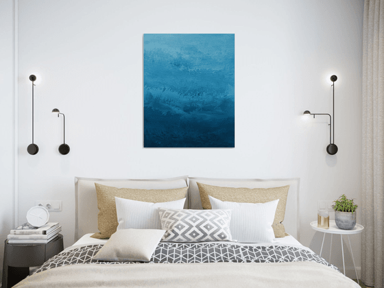 Serenity Blue - Modern Color Field Abstract