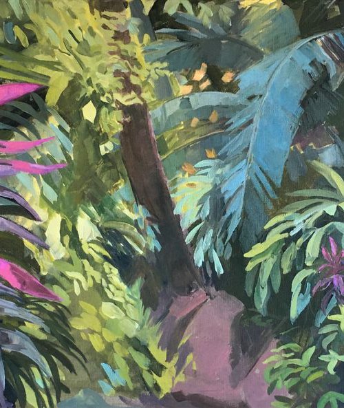 Costa Rican Jungle by Katharine Rowe