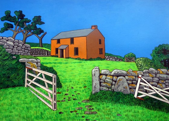 The new gate, Garrow farm