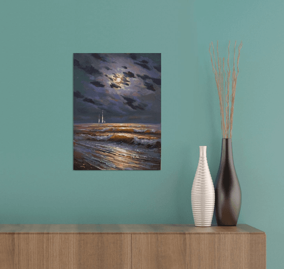 Lunar seascape 01