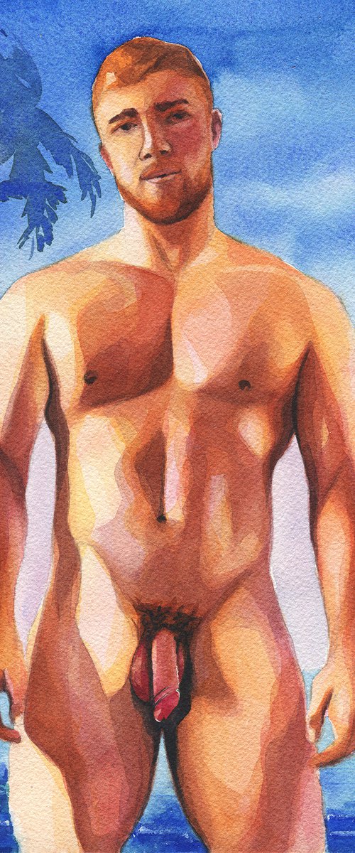 Male nude by Goodvin Nerko