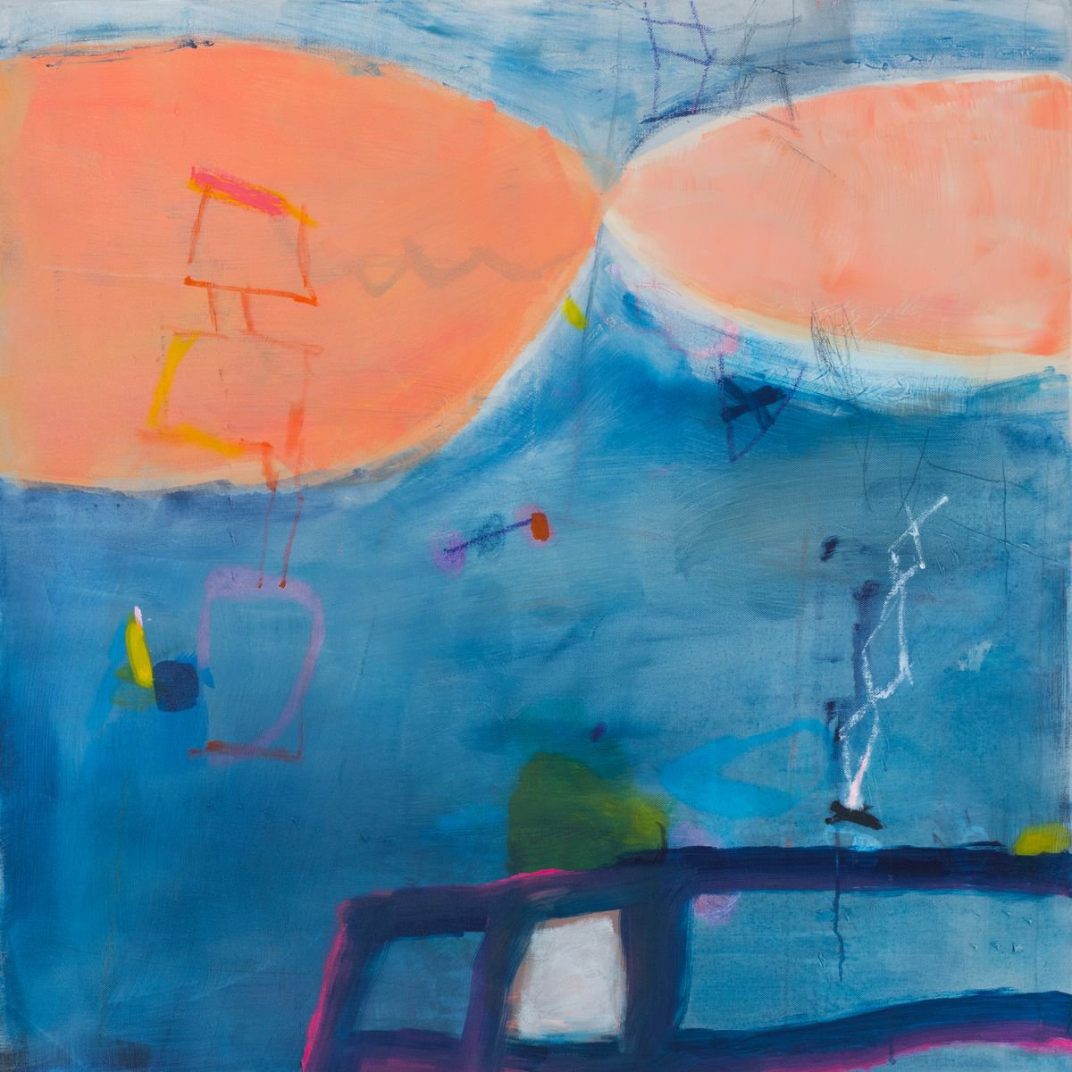 Geometric 06 (80x80 cm) by DUEALBERI