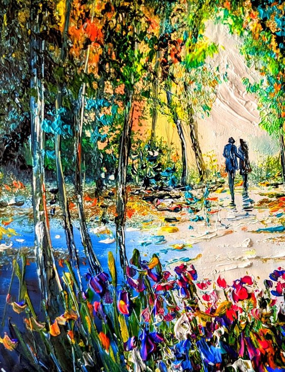 Romantic walk