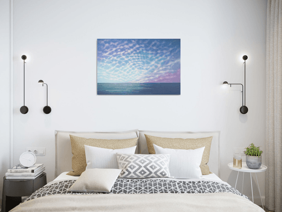 Sea Under A Mackerel Sky