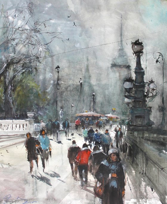 Winter in Volksgarten Park