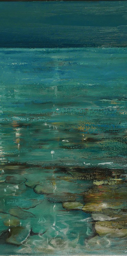 In the shallows of the Lagoon by Isabel Hutchison