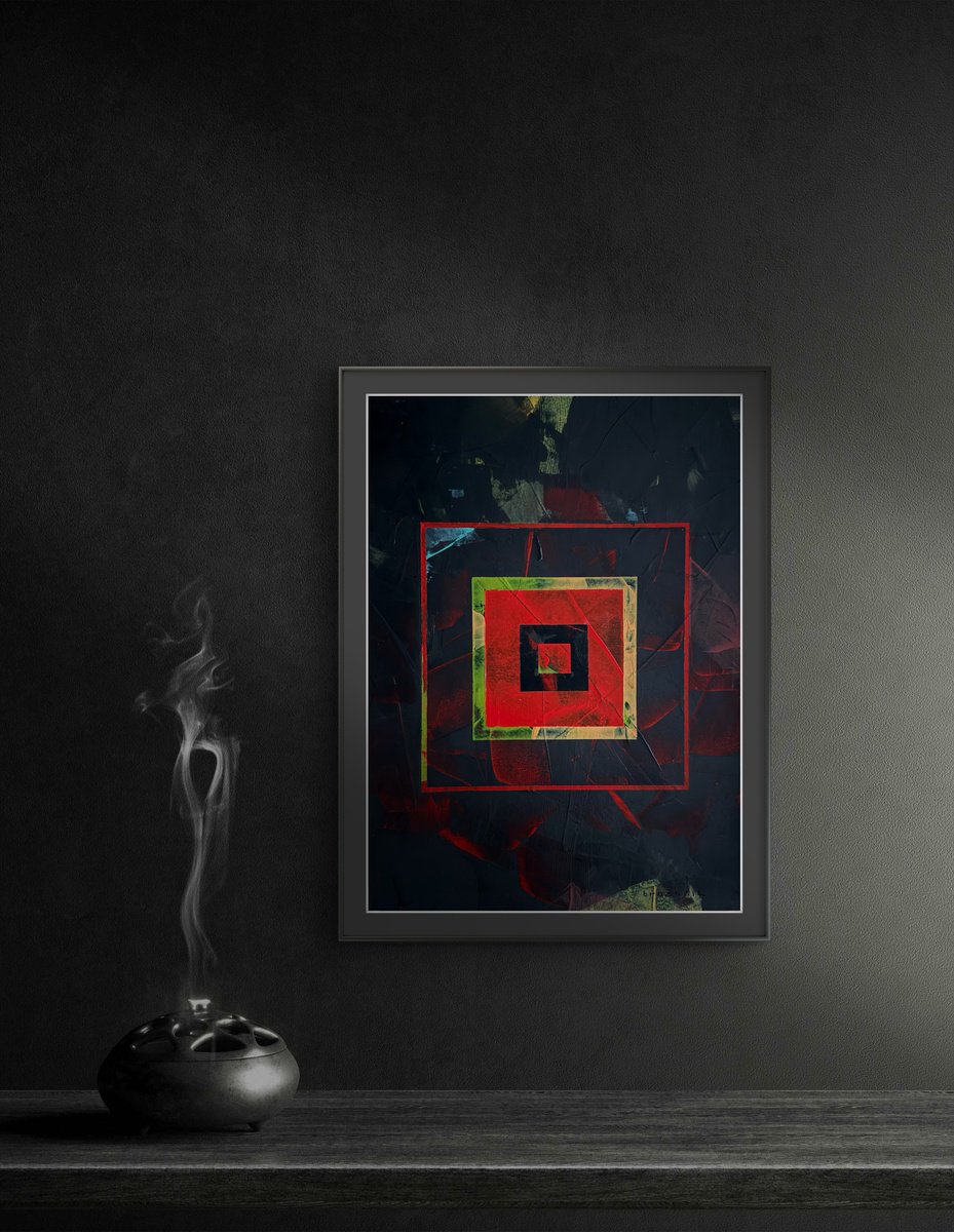  Fragments Of Colors By Arinika Stratievsky, 10 X 14, Artwork For Sale On Artfinder